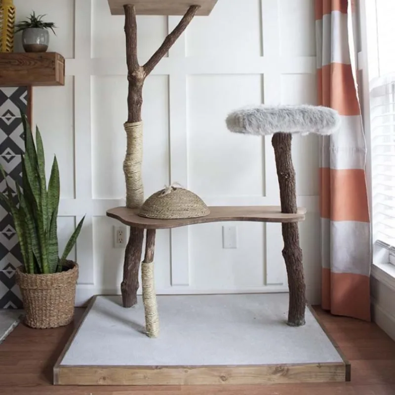 DIY Cat Scratch Towers