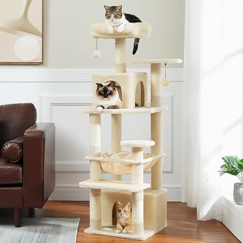 Frisco 72-Inch Cat Tree with Hammock