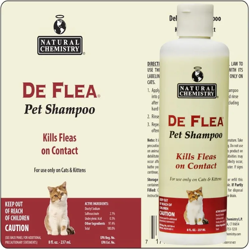 high-quality cat flea shampoo