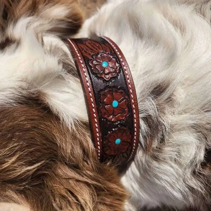 Premium Quality Leather Dog Collars