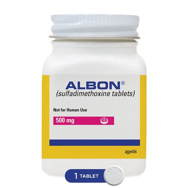 Albon Tablet - 125 mg, 250 mg, 500 mg - Single Tablet