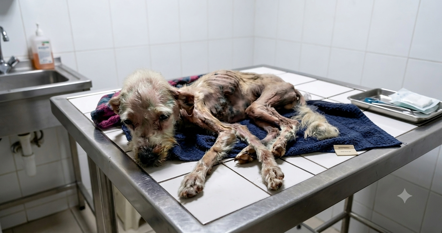 Rescued puppy Tucu recovering after being found in critical condition